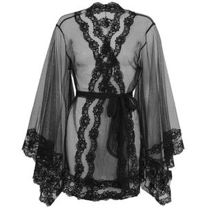 NWOT AGENT PROVOCATEUR KIMONO ROBE SIZE 3